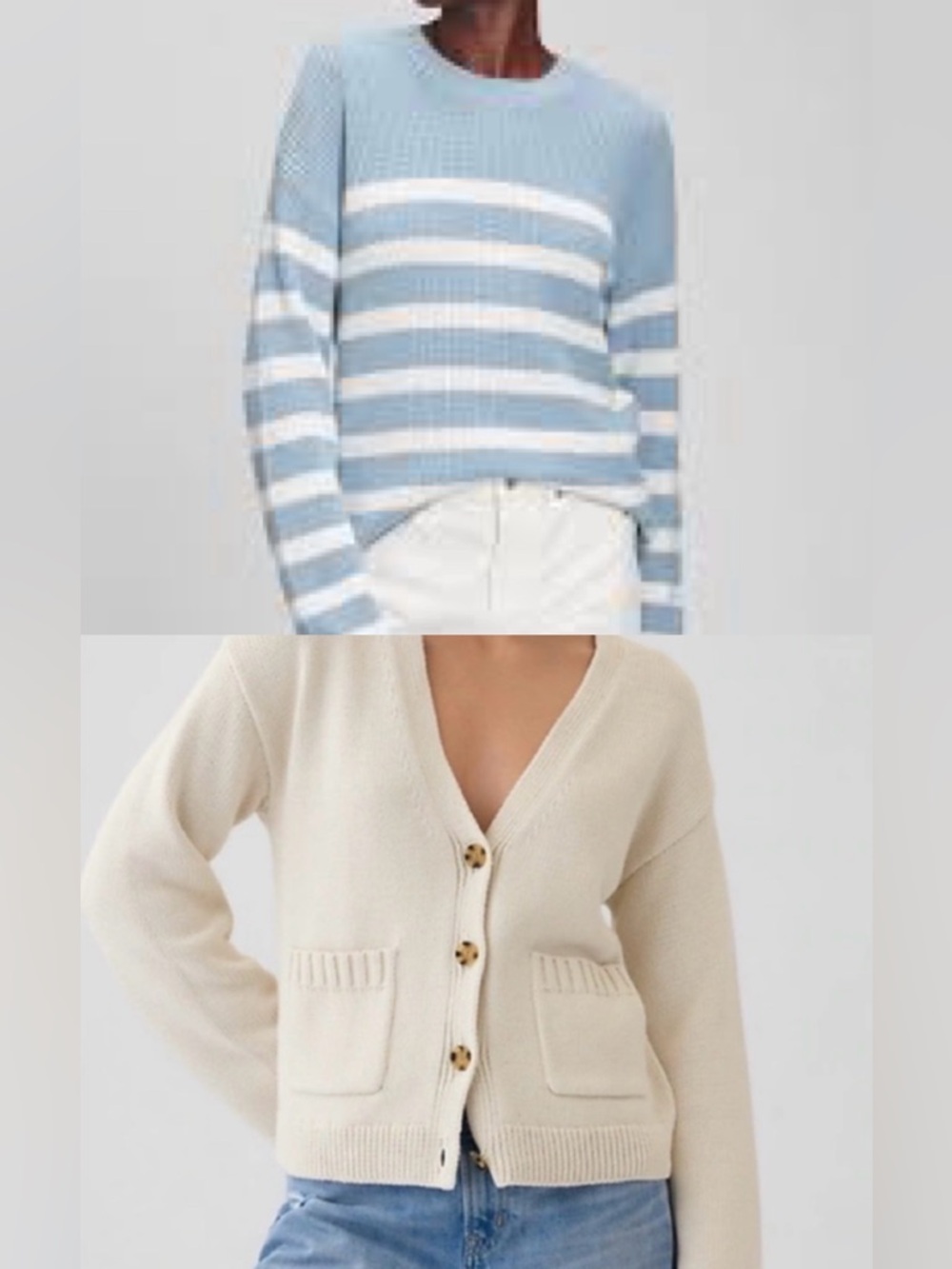 Bundle of two GAP Cotton Ribbed Sweaters